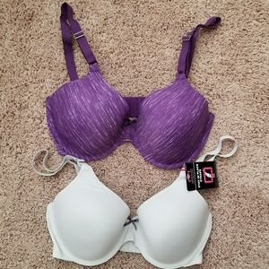 NWT Maidenform bras set of 2. Size 36DD